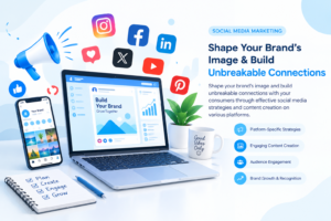DigitalNovita social media marketing illustration